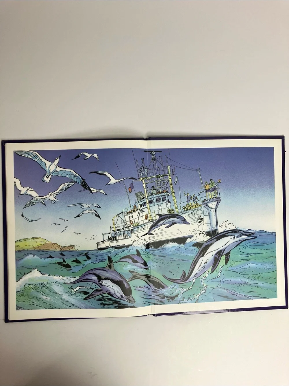 1997 La pieuvre rouge de Bornéo L'Aventure de l'équipe Cousteau en BD Livre Rare - Picture 13 of 17